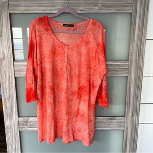 Gypsy Dip dye linen  top